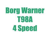 1967-1969 Borg Warner T98A 4 Speed Transmission